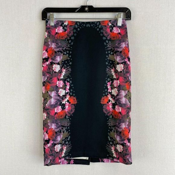 GUESS Floral Print Skirt - Picture 1 of 7